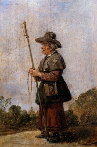 Female Pilgrim by David Teniers the Younger